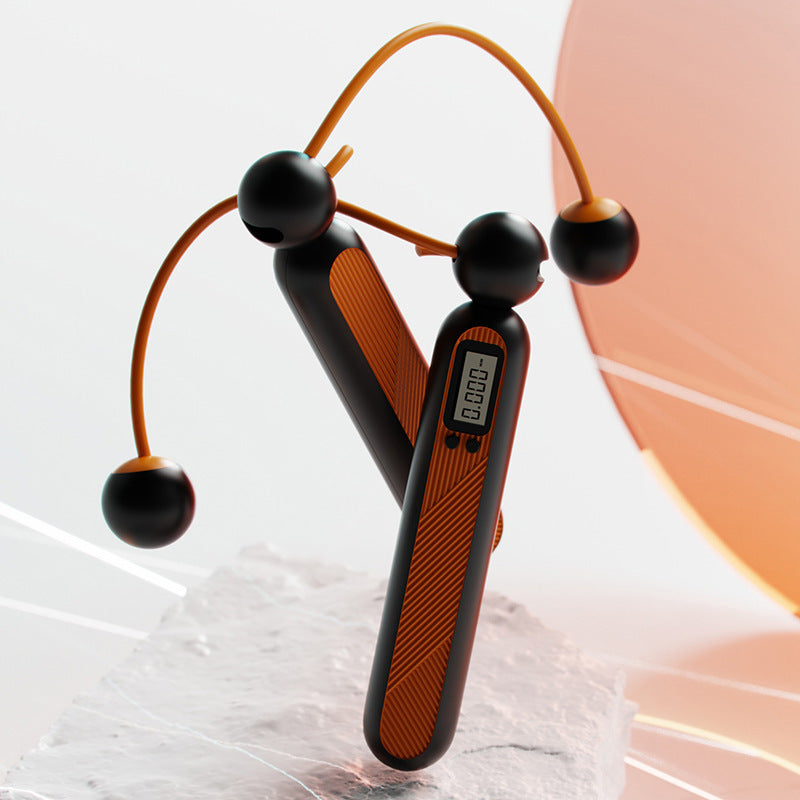 حبل القفز اللاسلكي مع شريحة عد القفز