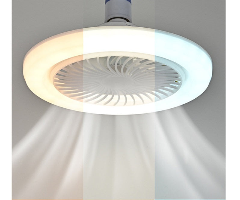 مروحة مقبس إضاءة، مروحة مقبس سقف مع إضاءة وجهاز تحكم عن بعد، مروحة لمبة إضاءة LED، مروحة سقف لولبية في مقبس إضاءة، مروحة سقف هادئة للمطبخ والحمام وغرفة التخزين والجراج