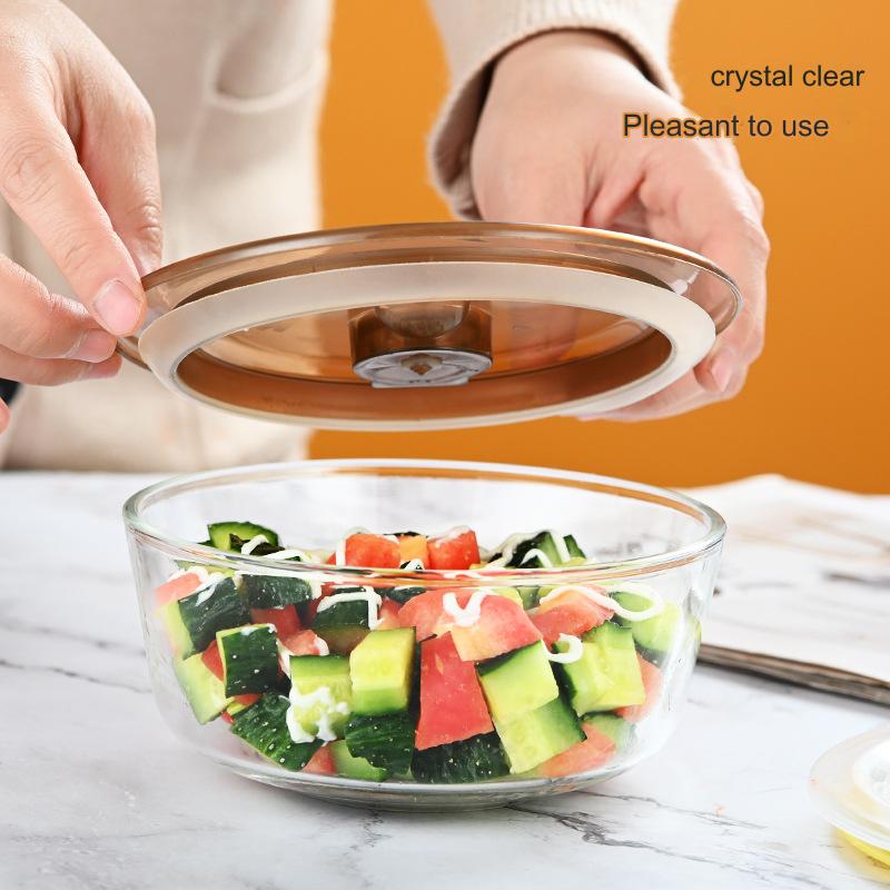 حاويات زجاجية لتحضير الوجبات، 2 عبوة بغطاء محكم الإغلاق، حاويات تخزين طعام زجاجية، مع شنطة حاملة للعبوات 