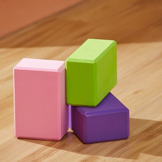 مكعبات يوجا للياقة البدنية غير قابلة للإنزلاق بوزن 200 جرام للتمرين المنزلي واللياقة البدنية