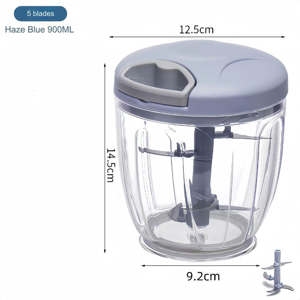 مفرمة طعام يدوية، مفرمة ثوم يدوية، لفرم الثوم والخضروات والمكسرات واللحم والفلفل