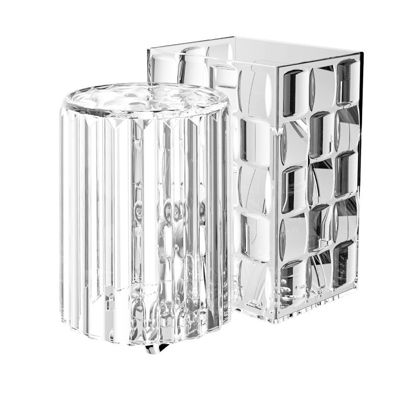 حامل فرشاة أسنان مثبت على الحائط، مجموعة حامل فرشاة أسنان شفاف، حامل فرشاة أسنان مثبت على الحائط بدون ثقب وحامل كوب شطف، حامل فرشاة أسنان وحامل معجون أسنان وحامل كوب منظم للحمام