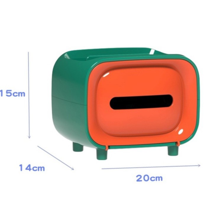 صندوق مناديل سطح المكتب متعدد الوظائف