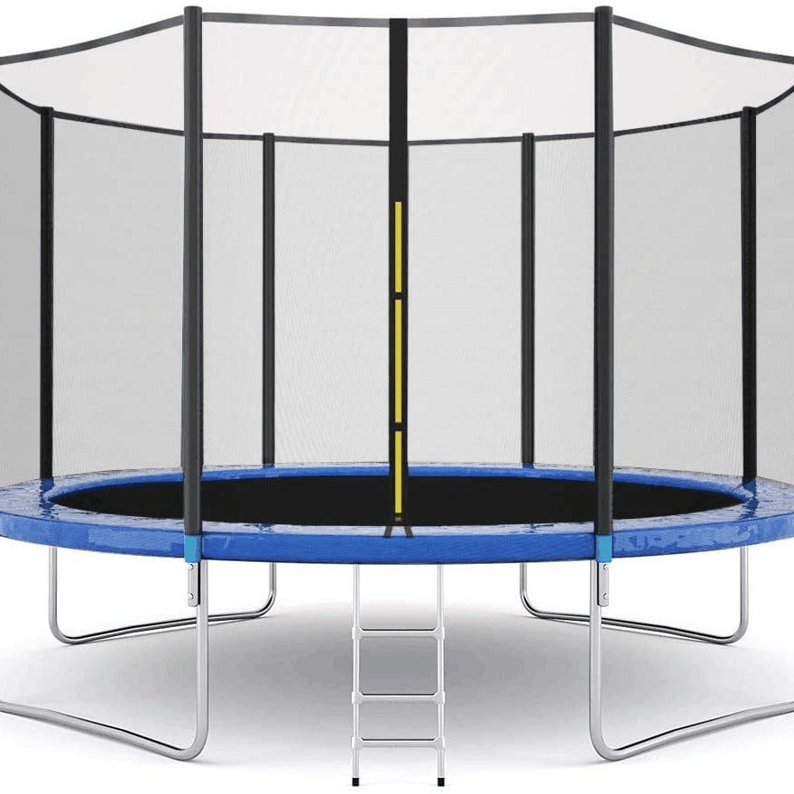 ترامبولين خارجي كبير للأطفال مع شبكة حماية متينة