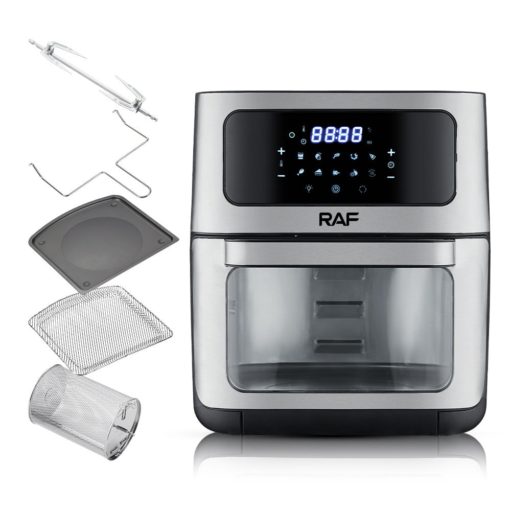 raf مقلاة هوائية من راف 14 لتر بشاشة لمس رقمية 1800 وات R.5340