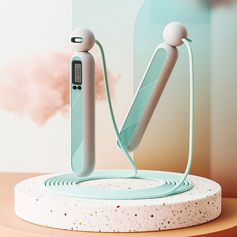 حبل القفز اللاسلكي مع شريحة عد القفز