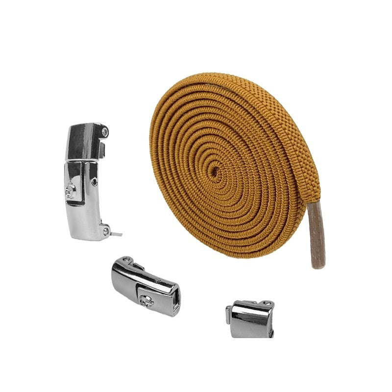 اربطة احذية فلات مرنة بدون ربط للاحذية الرياضية من ايبوكسين، اربطة احذية مرنة للاطفال والبالغين