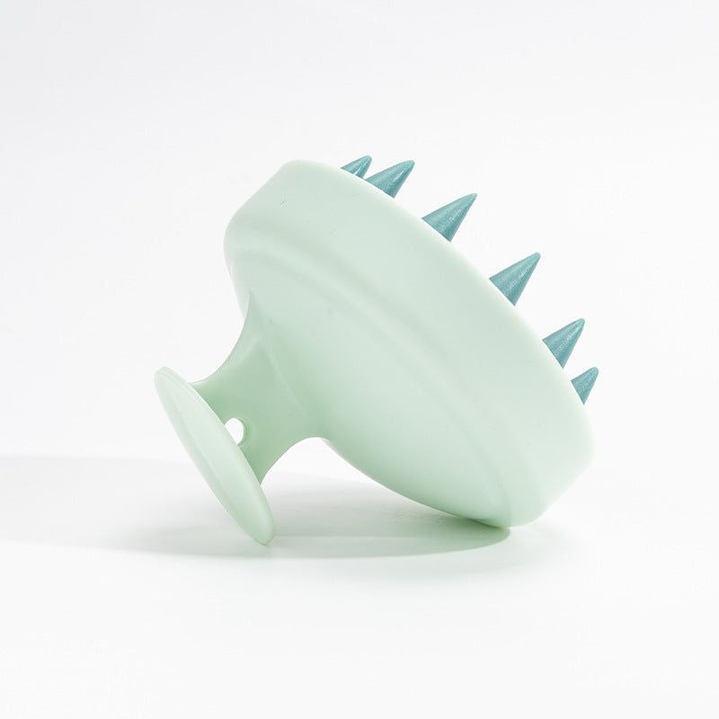 مدلك فروة الرأس، فرشاة شامبو، فرشاة لتدليك الرأس بشعيرات سيليكون ناعمة x فروة الرأس وتعزز نمو الشعر