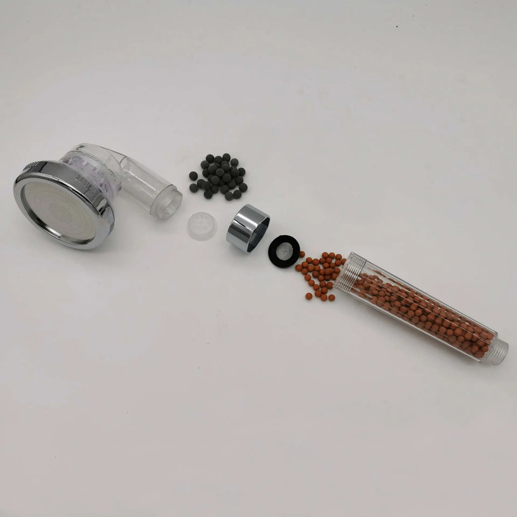 رأس دش موفر للمياه بثلاثة إعدادات مع فلتر