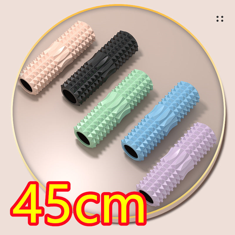 أسطوانة إسفنجية لعمود اليوجا، عصا تدليك اليوجا، استرخاء العضلات الصلبة، صالة الألعاب الرياضية