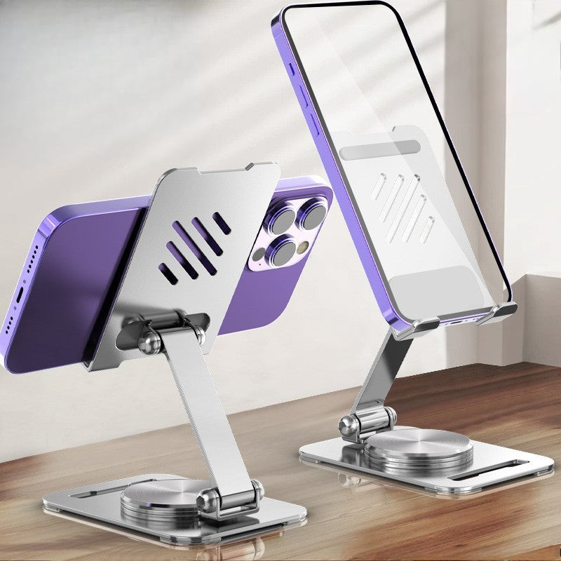 حامل موبايل لسطح المكتب بزاوية وارتفاع قابل للتعديل، حامل موبايل سميك مناسب للمكتب
