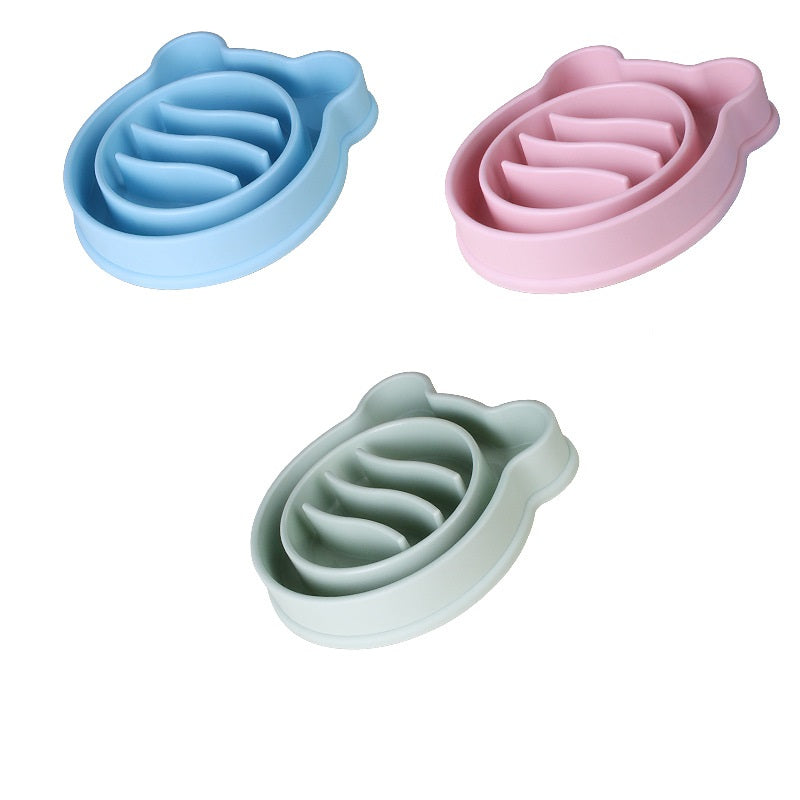 وعاء طعام الحيوانات الأليفة غير قابل للإنزلاق