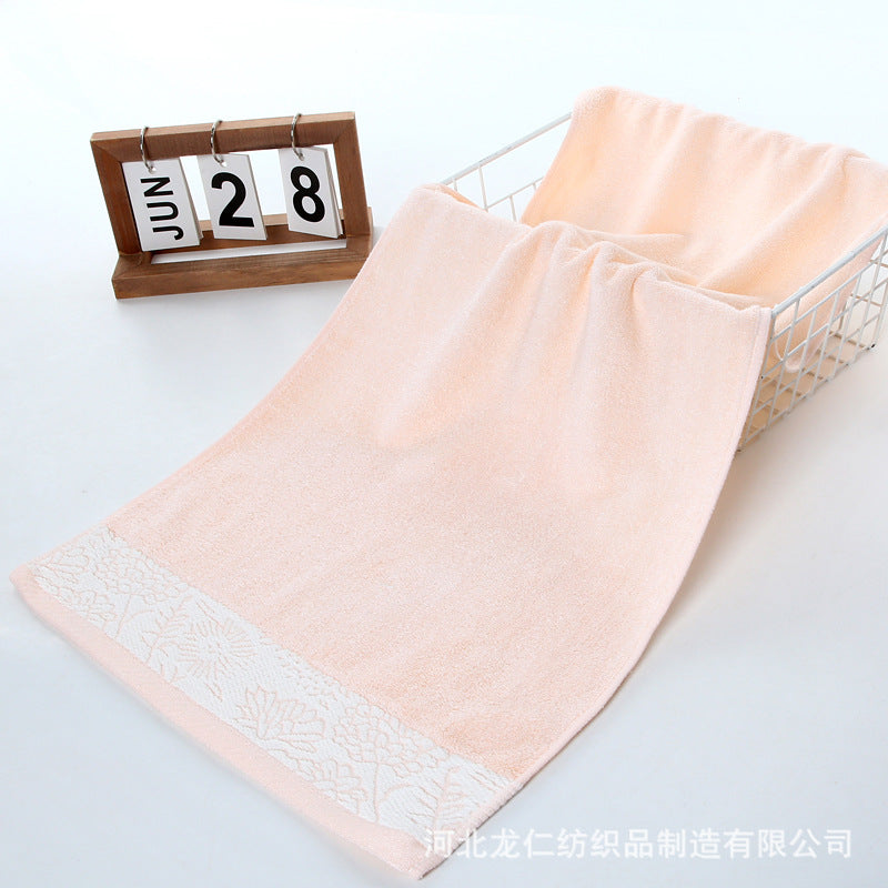 فوطة قطن، ألوان مختلفة شكل منقوش، ناعمة الملمس، عالية الجودة، مقاس 74 سم × 34 سم