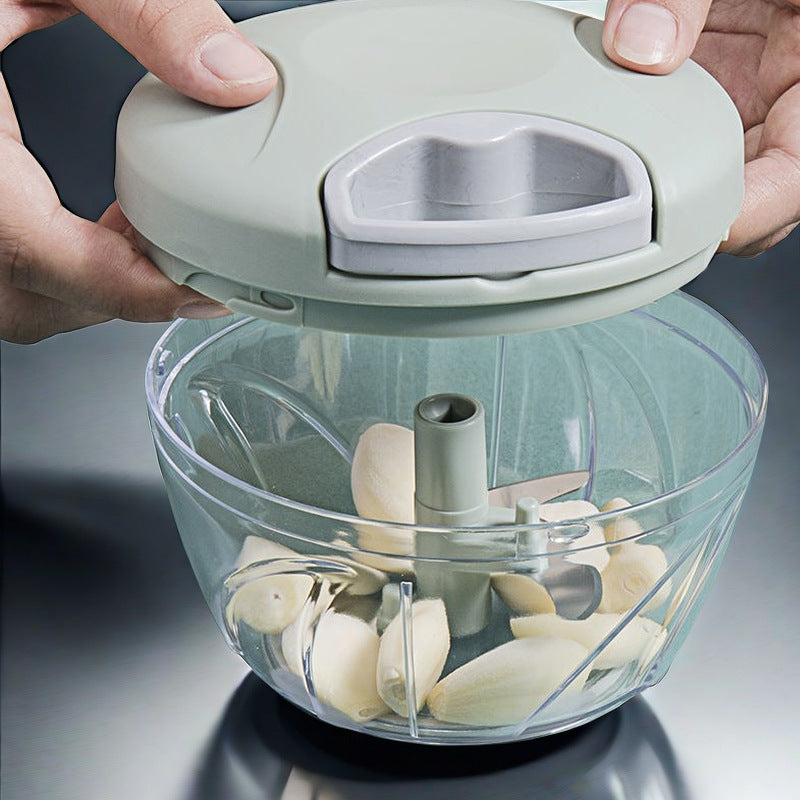 مفرمة طعام يدوية، مفرمة ثوم يدوية، لفرم الثوم والخضروات والمكسرات واللحم والفلفل