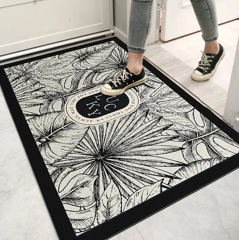 سجادة حمام مستطيلة الشكل غير قابلة للإنزلاق