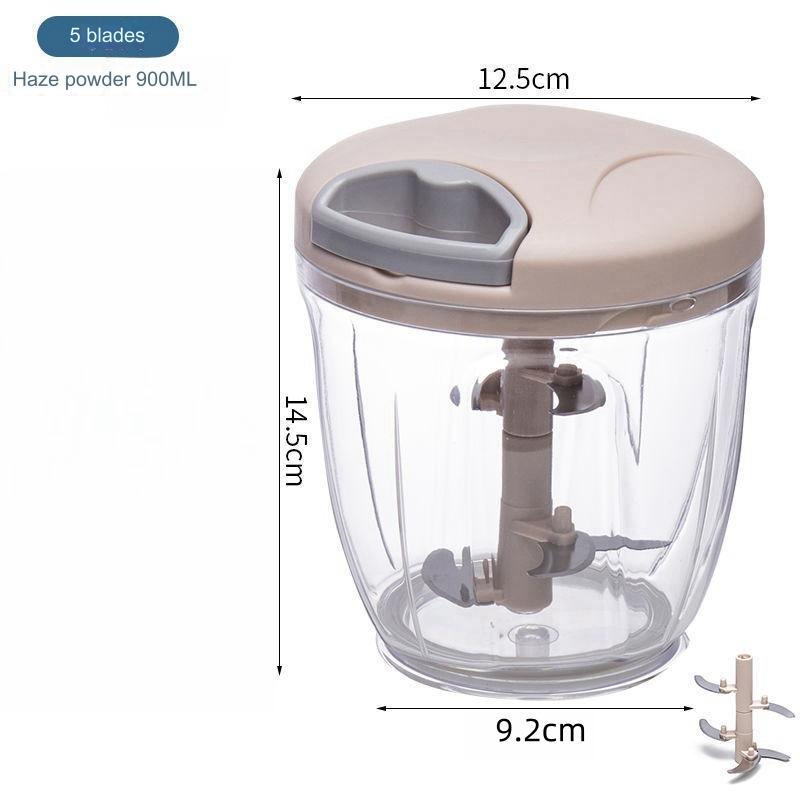 مفرمة طعام يدوية، مفرمة ثوم يدوية، لفرم الثوم والخضروات والمكسرات واللحم والفلفل