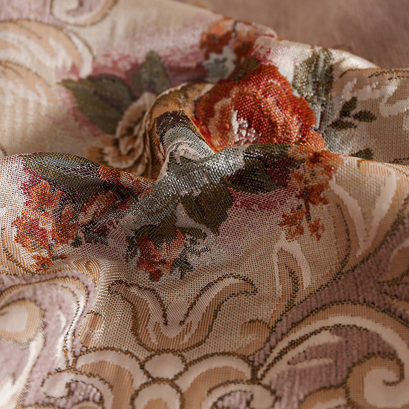 كوشن مزخرفة مع الحشو  , كوشن مربعة من القطن والكتان، 45 * 45 سم