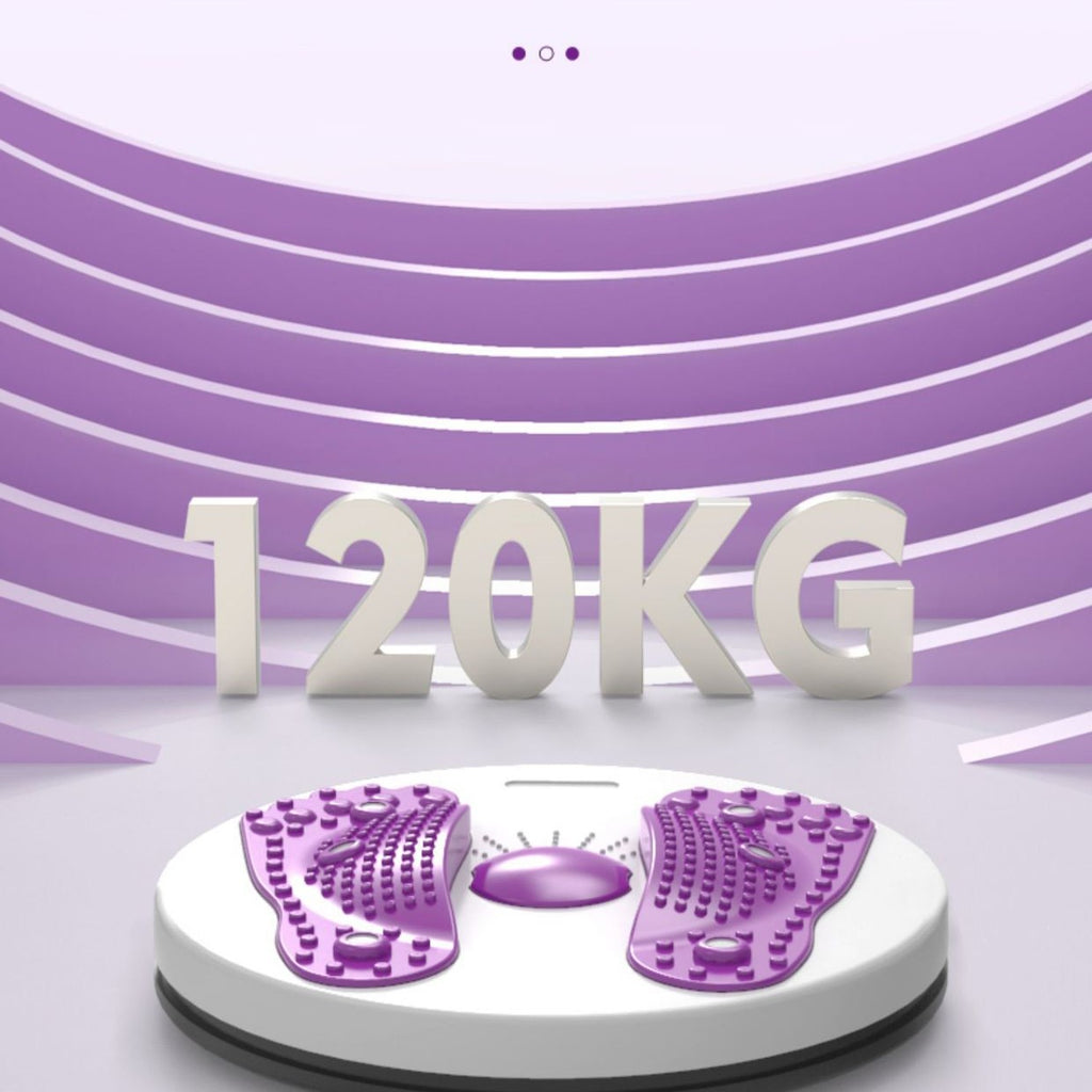 قرص للتدوير الخاص بالمنزل، مع حبل سحب، مناسب لتدريب الجسم، ممارسة البطن