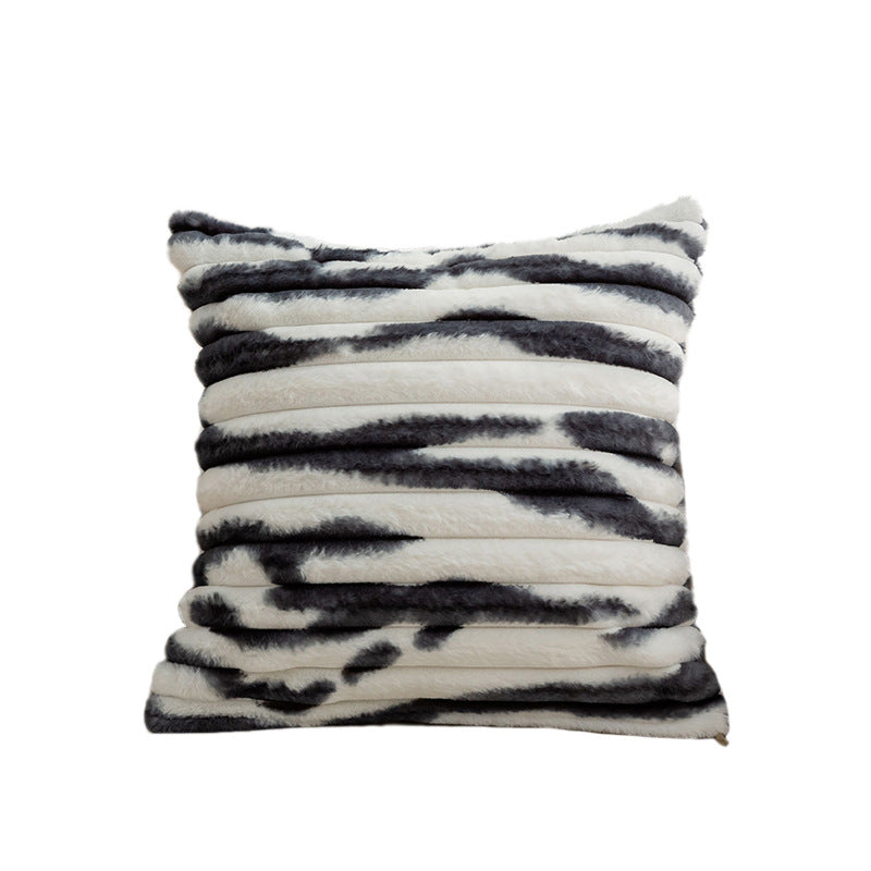 كوشن من فرو الأرنب الصناعي الناعم المريح 43*43 سم