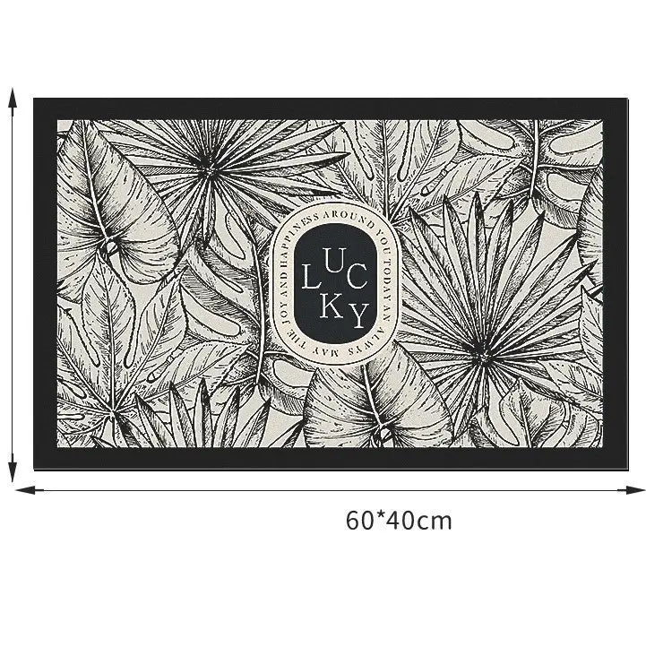 سجادة حمام مستطيلة الشكل غير قابلة للإنزلاق