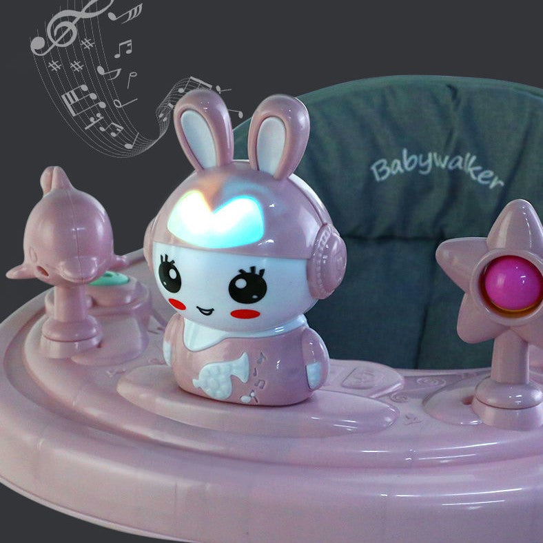 مشاية أطفال قابلة للتعديل مع إضاءة وموسيقى