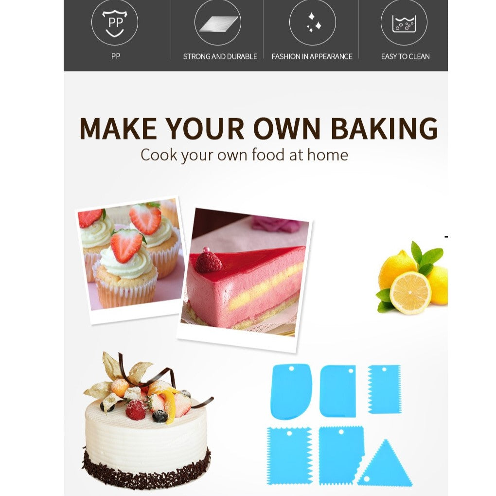 طقم لوازم تزيين الكيك مكون من 63 قطعة
