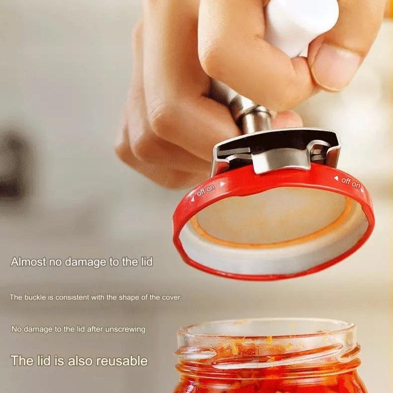 فتاحة أغطية SSGP من الفولاذ المقاوم للصدأ 304، فتاحة علب متعددة الأغراض