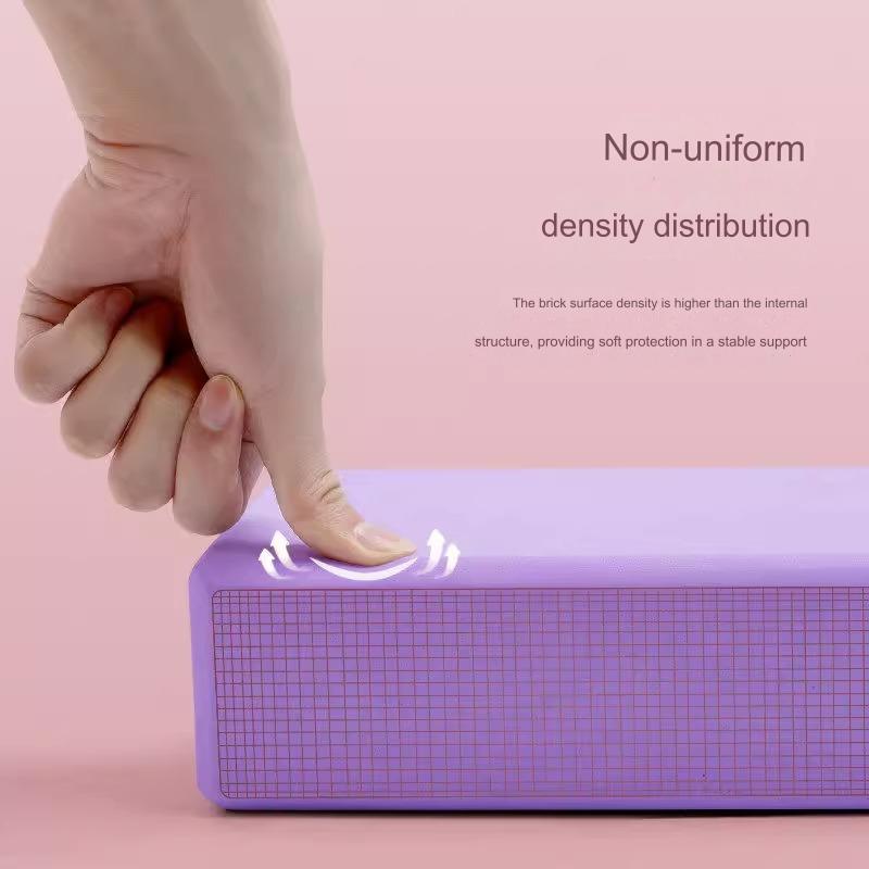 مكعبات يوجا للياقة البدنية غير قابلة للإنزلاق بوزن 200 جرام للتمرين المنزلي واللياقة البدنية