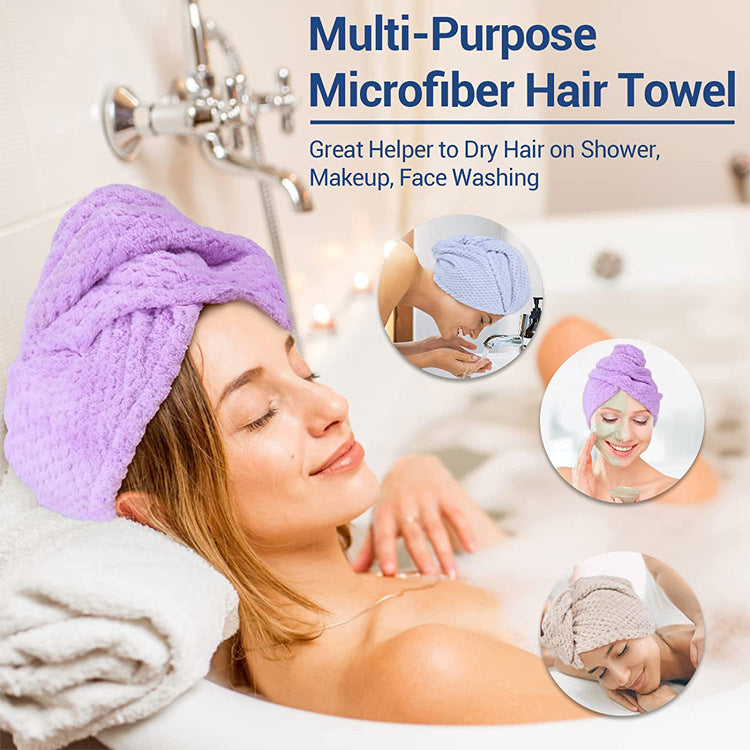 منشفة لتجفيف الشعر