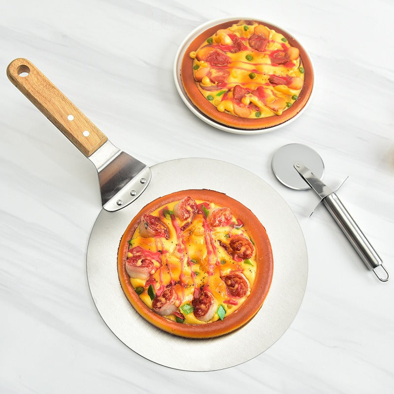 طقم حامل و قطاعة البيتزا