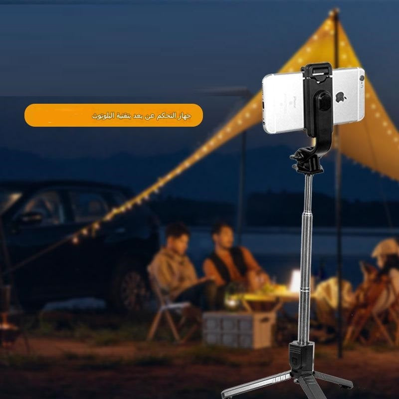 عصا سيلفي ثلاثية القوائم مدمجة محمولة الكل في واحد، عصا سيلفي بلوتوث T11 للسفر وتيك توك ومدونات الفيديو لابل ايفون/سامسونج جالاكسي/جوجل بيكسل/غير ذلك
