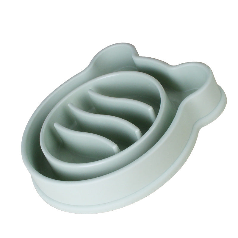 وعاء طعام الحيوانات الأليفة غير قابل للإنزلاق