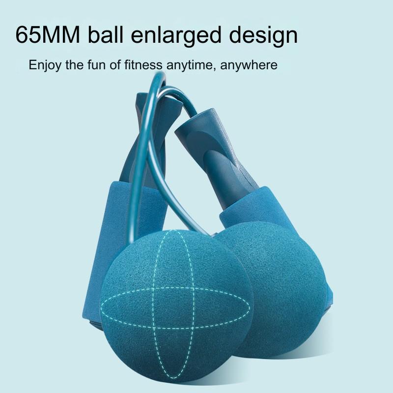 حبل القفز اللاسلكي للياقة البدنية، حبل القفز اللاسلكي مع الكرات الثقيلة