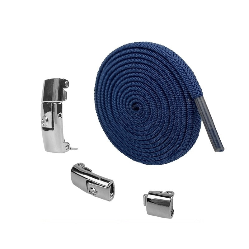 اربطة احذية فلات مرنة بدون ربط للاحذية الرياضية من ايبوكسين، اربطة احذية مرنة للاطفال والبالغين