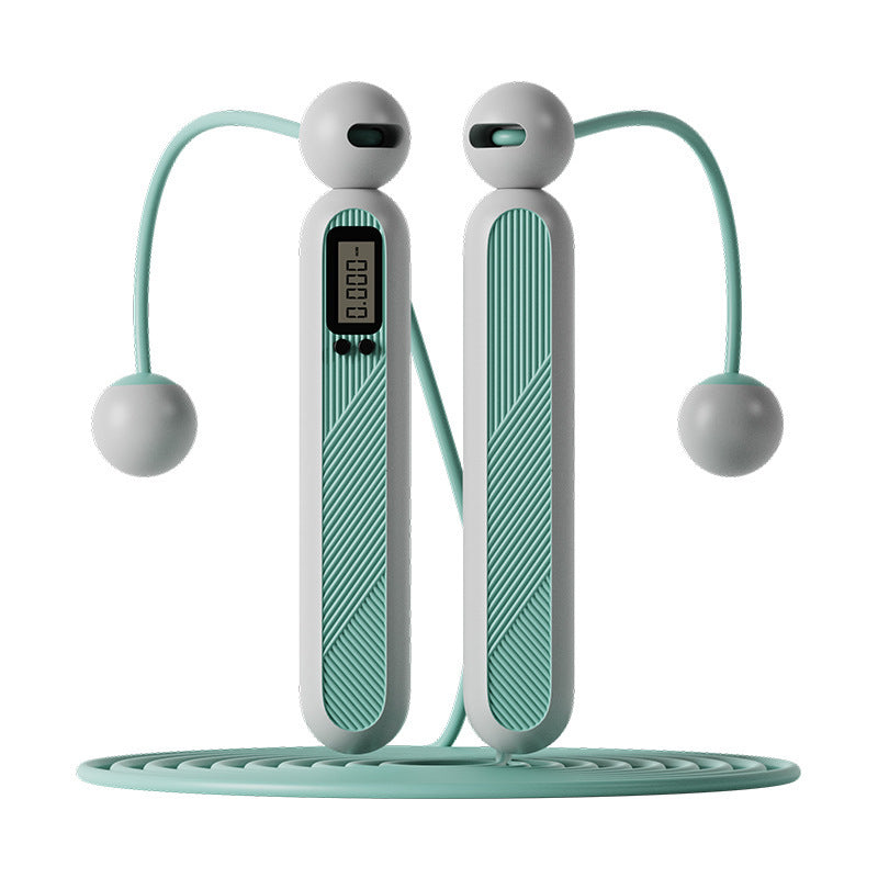 حبل قفز لاسلكي بعداد للياقة البدنية ونحت الجسم