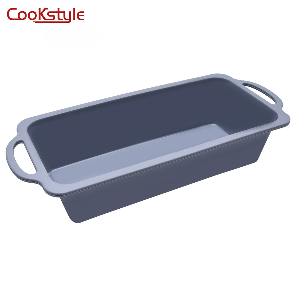 قالب كيك مستطيل من cook style من السيليكون ثلاثي الأبعاد للعجين والخبز والشوكولاته