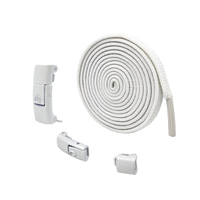 اربطة احذية فلات مرنة بدون ربط للاحذية الرياضية من ايبوكسين، اربطة احذية مرنة للاطفال والبالغين