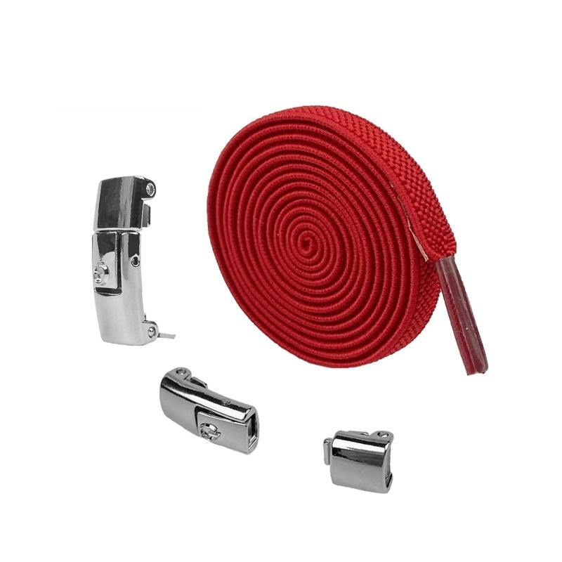 اربطة احذية فلات مرنة بدون ربط للاحذية الرياضية من ايبوكسين، اربطة احذية مرنة للاطفال والبالغين