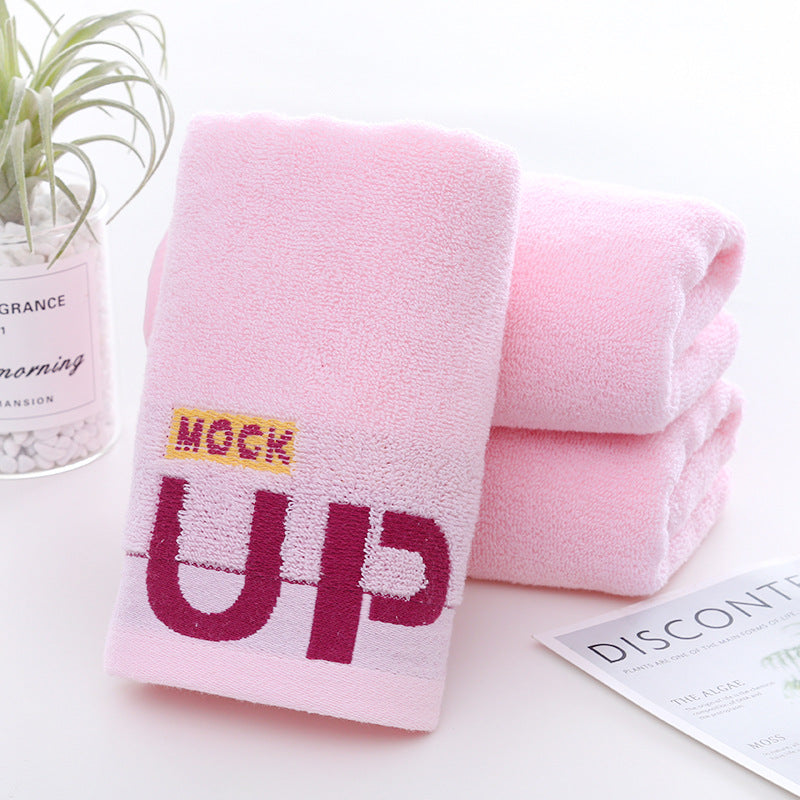 فوط قطن، ألوان مختلفة، حفر ليزر، ناعمة الملمس، فائقة الجودة، مقاس 74 سم × 34 سم