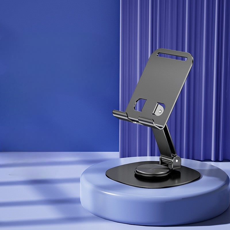حامل موبايل قابل للدوران 360 درجة حامل معدني قابل للطي