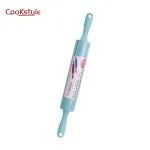 نشابه سيليكون من cook style  بمقبض خشب زان عالى الجودة