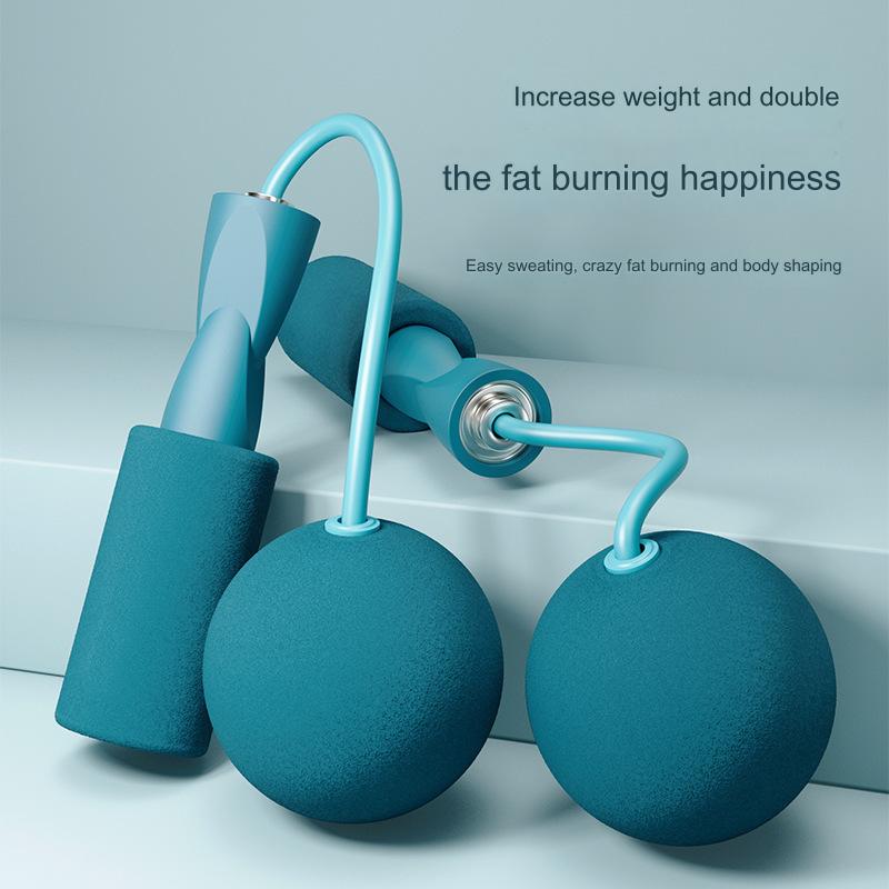 حبل القفز اللاسلكي للياقة البدنية، حبل القفز اللاسلكي مع الكرات الثقيلة