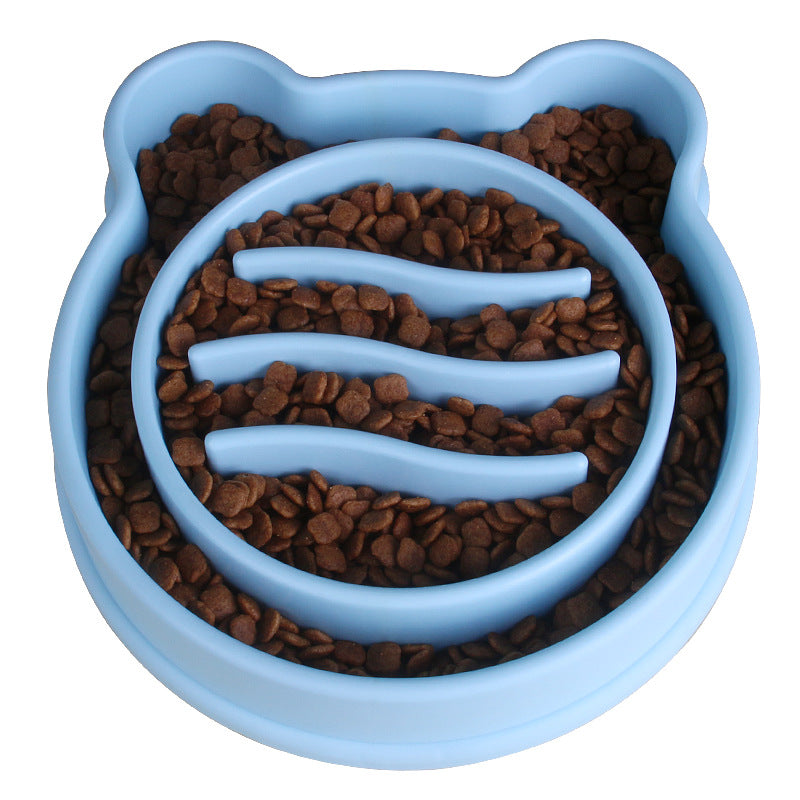 وعاء طعام الحيوانات الأليفة غير قابل للإنزلاق