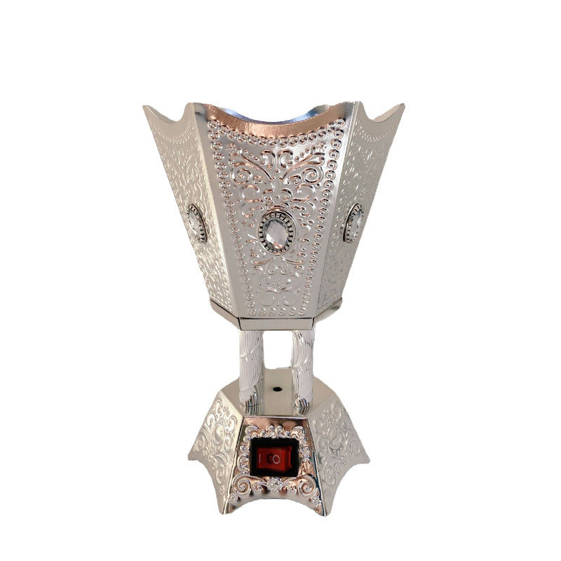 مبخرة العود الكهربائية الفاخرة لجميع أنواع البخور