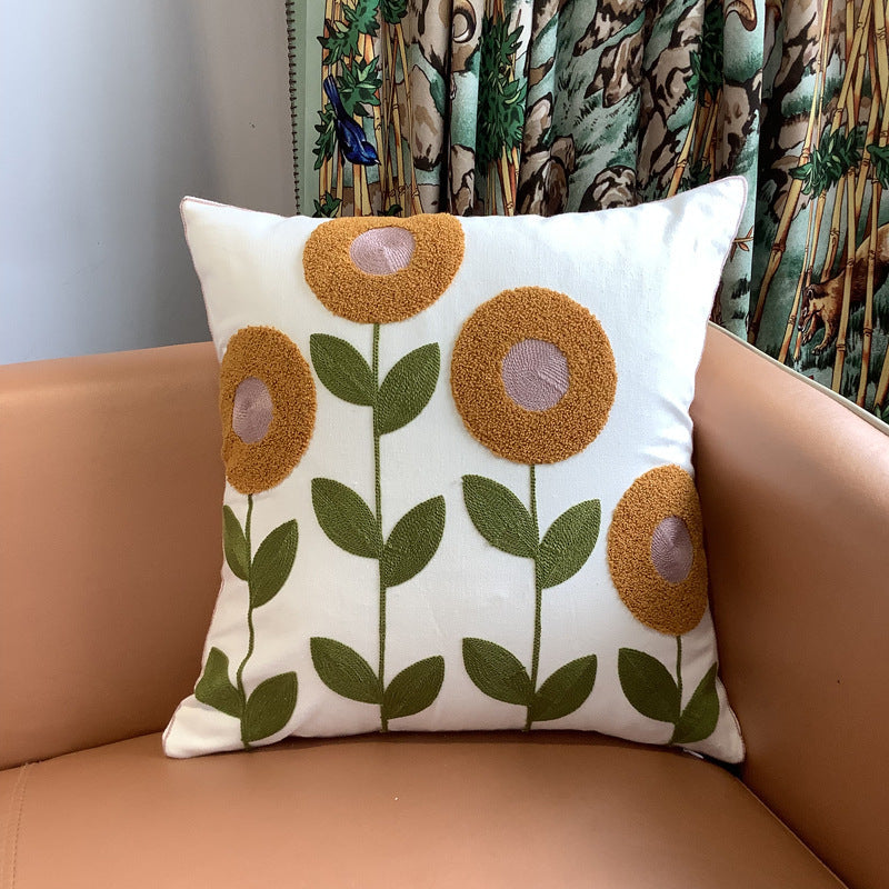 كوشن رائعة على شكل زهور مقاس 45*45 سم كوشن أشكال متنوعة مع الحشو الفيبر