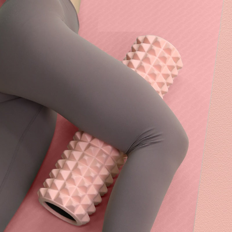 أسطوانة إسفنجية لعمود اليوجا، عصا تدليك اليوجا، استرخاء العضلات الصلبة، صالة الألعاب الرياضية