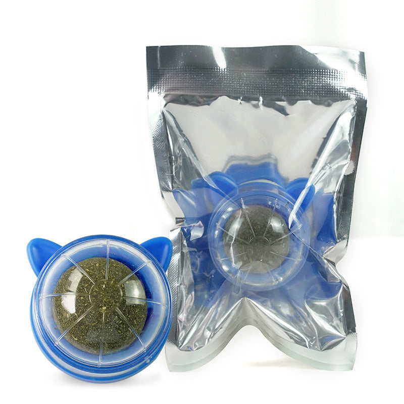 عشبة النعناع البري للقطط، حلوى دوارة للقطط الصغيرة مع حماية ضد الرطوبة، كرة طاقة غذائية للقطط، كرات لتنظيف أسنان الحيوانات الأليفة