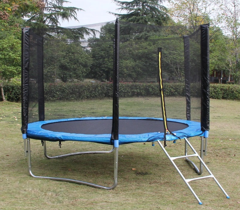 ترامبولين خارجي كبير للأطفال مع شبكة حماية متينة