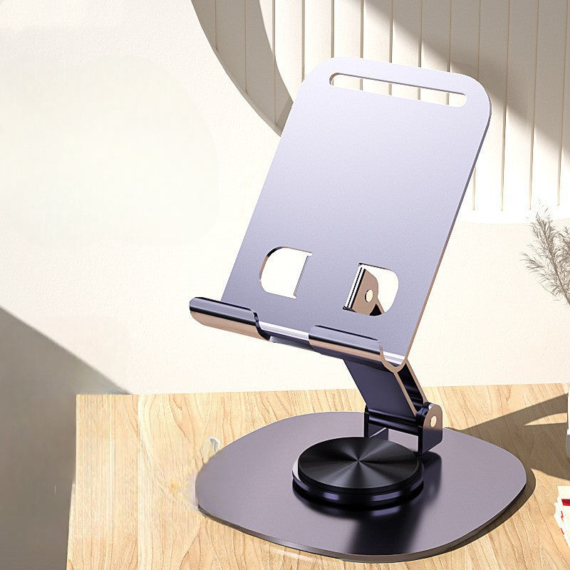 حامل موبايل قابل للدوران 360 درجة حامل معدني قابل للطي