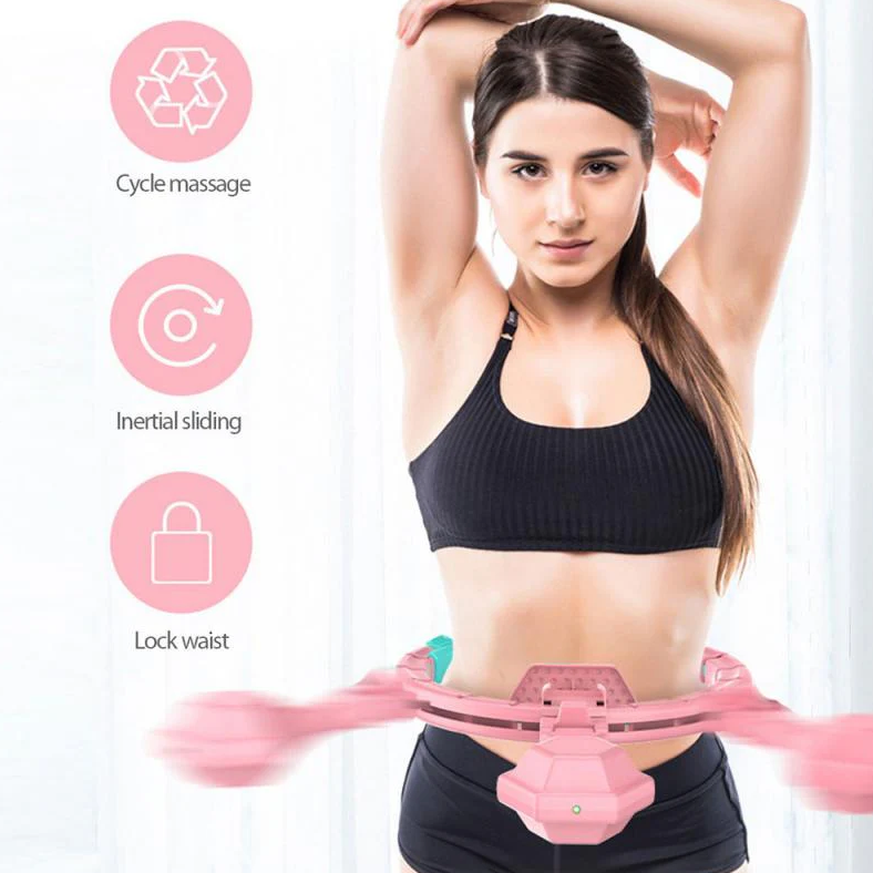 هولا هوب فيتنس هو عبارة عن طوق هولا هوب ذكي للمبتدئين والبالغين لإنقاص الوزن أو التدليك أو اللياقة البدنية، 24 عقدة قابلة للفصل